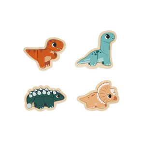 Janod Dino Progressive Wooden Puzzle Set