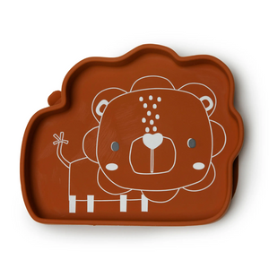 Silicone Born To Be Wild Silicone Snack Plate