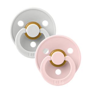 BIBS Round Pacifier 2-Pack / Size 1 (0-6 Months)