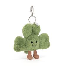 Jellycat Amuseables Siofra Shamrock Bag Charm
