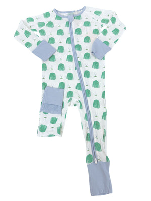 Convertible Zip Sleep Romper / Golf