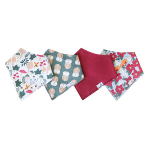 Copper Pearl Bandana Bibs / Ivy
