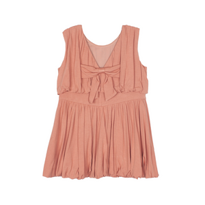 Mabel + Honey Coral Pink Elena Dress