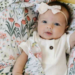 Saranoni Bamboo Rayon Muslin Swaddle (47"x47")