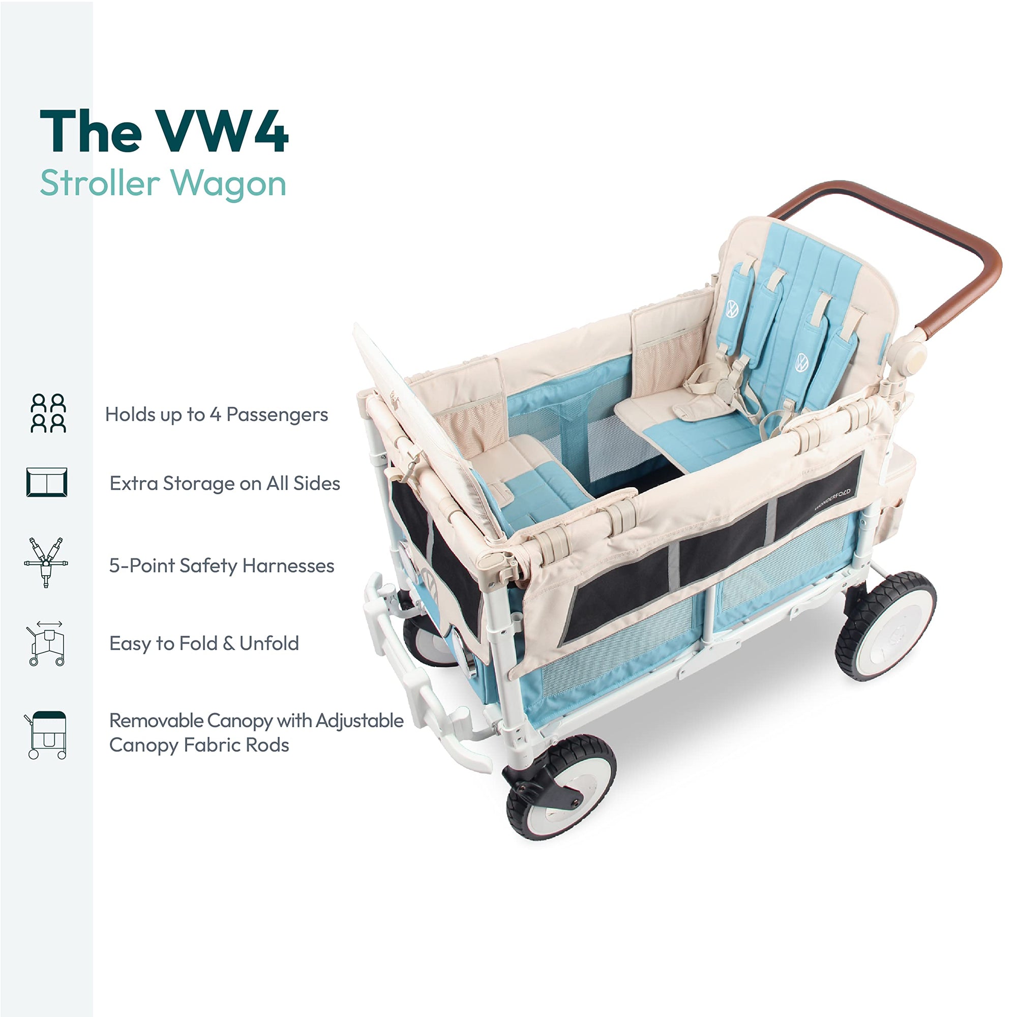 Wonderfold Special Edition VW4 Volkswagen Stroller Wagon