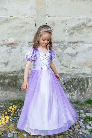 Purple Velvet Princess Gown