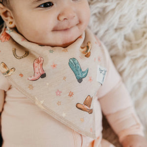 Copper Pearl Bandana Bibs / Cheyenne
