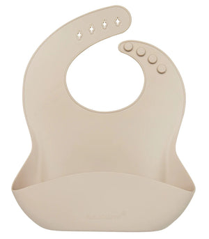 Loulou Lollipop Silicone Bib / Solid Color