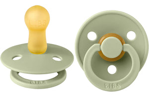BIBS Round Pacifier 2-Pack / Size 1 (0-6 Months)
