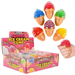 Ice Cream Soft Squeeze Water Bead Toy