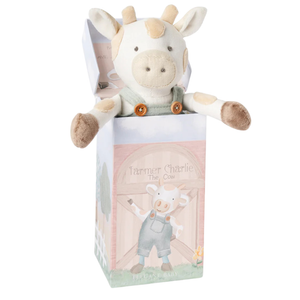 Elegant Baby Charlie the Cow Toy 10"