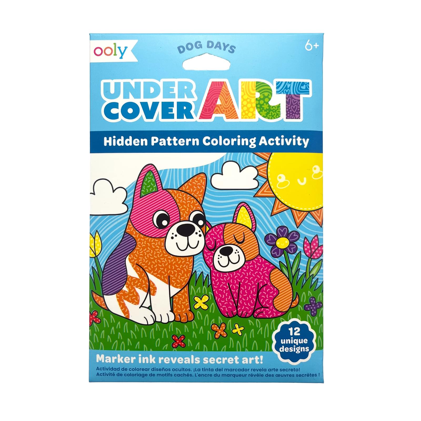 Ooly Undercover Art Hidden Patterns Coloring