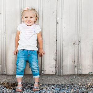 Copper Pearl Bandana Bibs / Paris