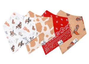 Copper Pearl Bandana Bibs / Boone