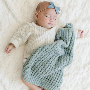 Saranoni Waffle Knit Mini Blanket (15"x20")