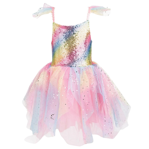 Rainbow Fairy Dress & Wings