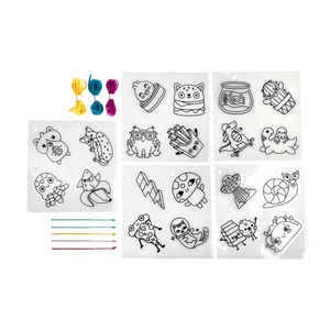 Ooly Shrink-its! DIY Shrink Art Kit - Fun Friends