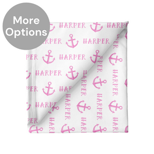 Personalized Stretchy Blanket | Anchor