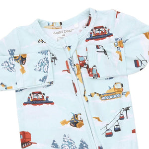 Snow Cats 2 Way Zipper Footie