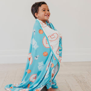 Copper Pearl Three-Layer Stretchy Quilt / Slam Dunk