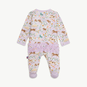Magnetic Me Modal Magnetic Ruffle Footie / Best Fur-end