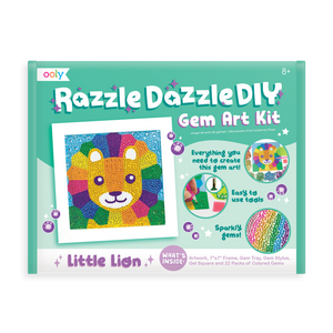 Ooly Razzle Dazzle D.I.Y. Gem Art Kit / Lil' Lion