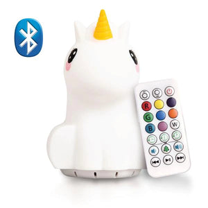 LumiPets LED Touch Night Light with Bluetooth Speaker / Unicorn