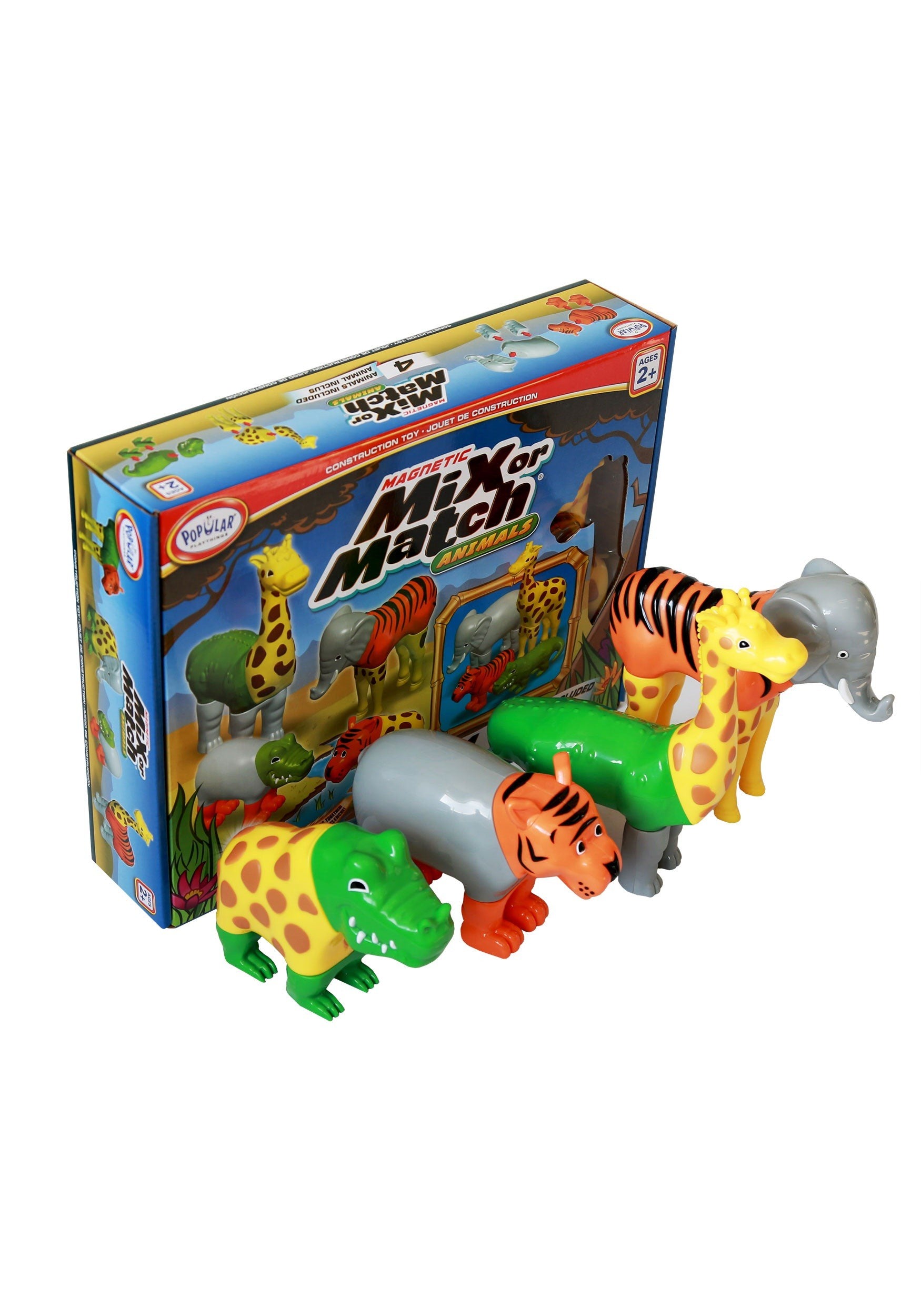 Popular Play Things Magnetic Mix or Match / Jungle Animals