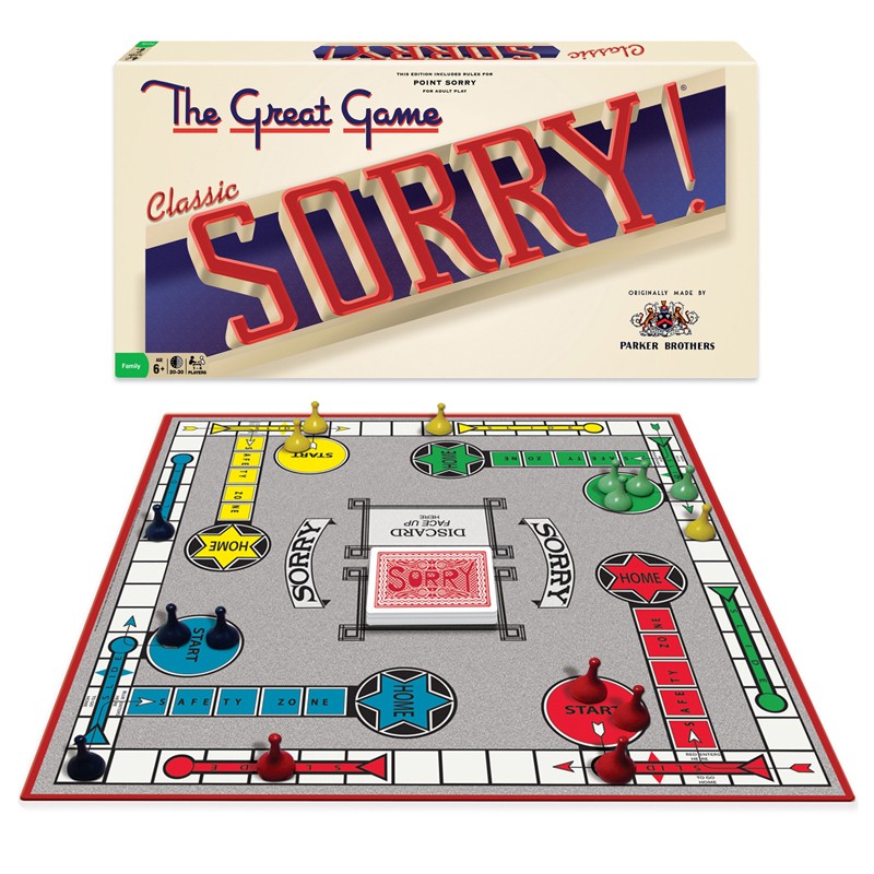 Sorry! Classic Edition Board Game