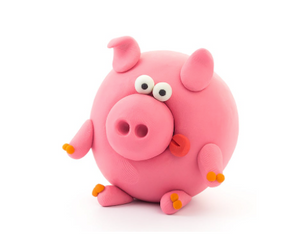 Fat Brain Toys Hey Clay Claymates - Piggy