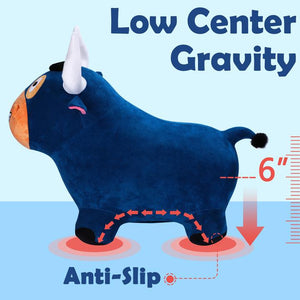 Bouncy Pals Bouncy Bull Ride On Toy