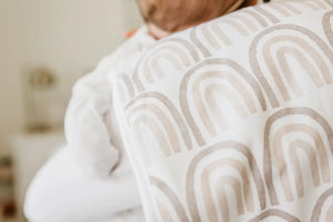 Copper Pearl Premium Burp Cloth Set / Bliss