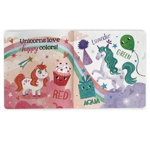 Tuffy Chew-Proof Book: Unicorns Love Colors
