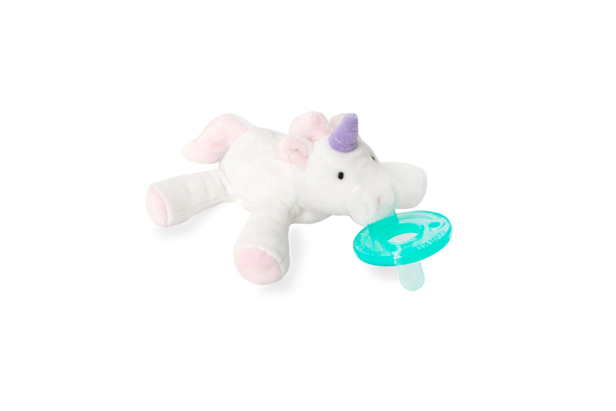 Wubbanub Infant Pacifier / White Unicorn (Luna)