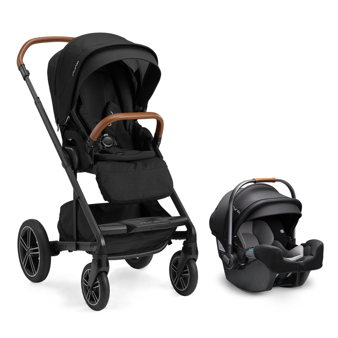 Nuna MIXX NEXT Stroller with Magnetic Buckle + Pipa RX Travel System