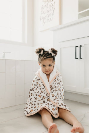 Copper Pearl Premium Knit Hooded Towel / Millie