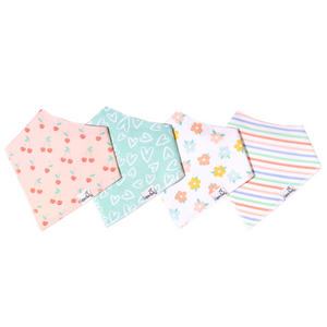 Copper Pearl Bandana Bibs / Cheery