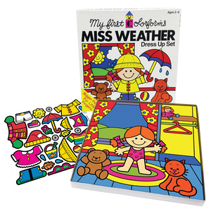 My First Colorforms Dress Up Set / Miss Weather