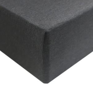 Copper Pearl Premium Knit Fitted Crib Sheet / Slate