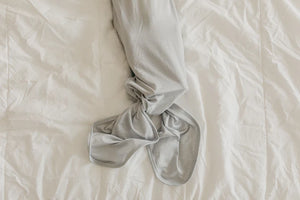 Copper Pearl Newborn Knotted Gown / Taylor