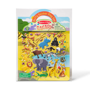 Melissa & Doug Puffy Sticker Play Set / Safari