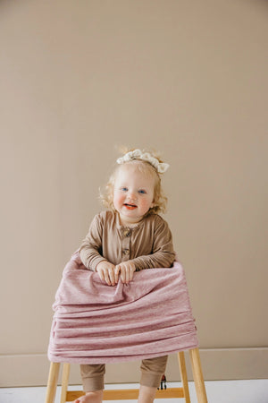 Copper Pearl Knit Car Seat Cover / Maeve