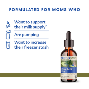 Motherlove Breastfeeding More Milk Plus Traditional Tincture