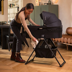 Nuna DEMI GROW Bassinet + Stand - Caviar