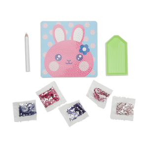 Ooly Razzle Dazzle D.I.Y. Mini Gem Art Kit / Bouncy Bunny