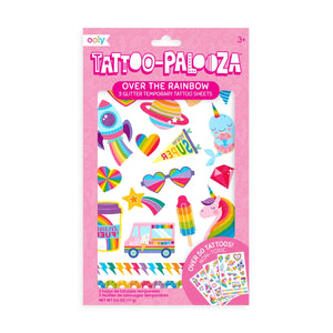 Ooly Tattoo-Palooza Temporary Tattoos / Over the Rainbow