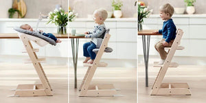 Stokke Tripp Trapp High Chair (Baby Set + Harness Included)