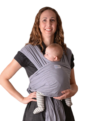 Lollie Wrap Baby Carrier / Gray