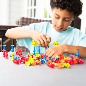 Fat Brain Toys Mini Squigz / 75 Piece Set