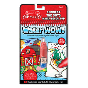 Melissa & Doug Water Wow! On The Go Connect the Dots / Farm